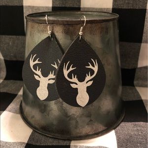 Deer Silhouette Earrings $12